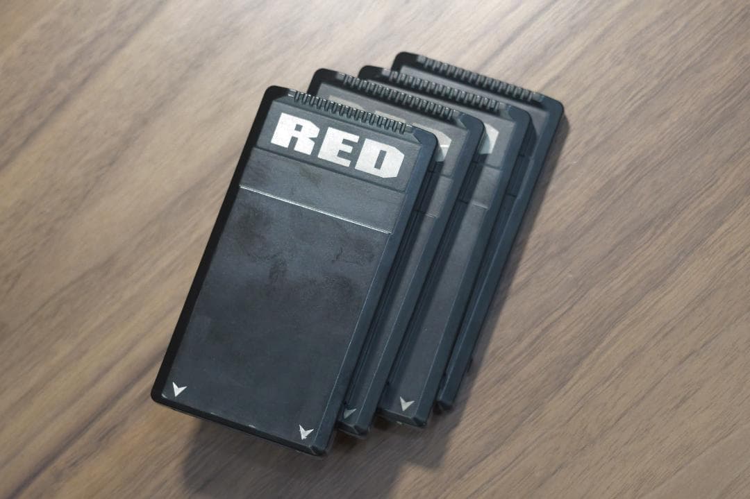 業務用カメラRED EPIC 他用SSDメディア　REDMAG　64GB×4個 RED DSMC1 Epic-X Rental