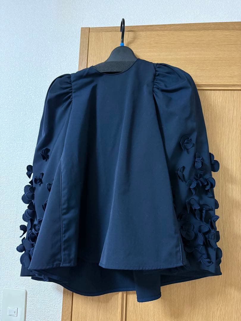 ヨリ shirocon パフュームブラウス ネイビー34 - メルカリ
