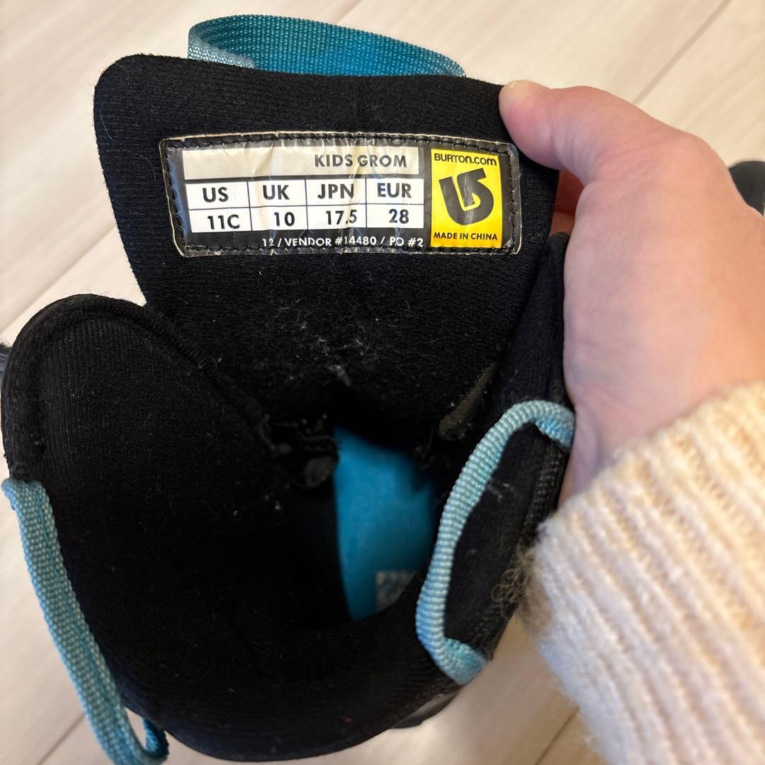 Burton 子ども用スノーボードブーツ 17.5cm