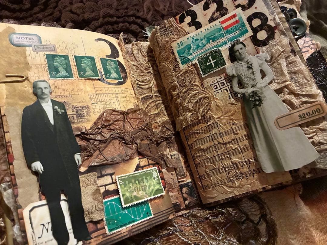 古道具や古切手、古い物ジャンクジャーナル ティムホルツ グリーン