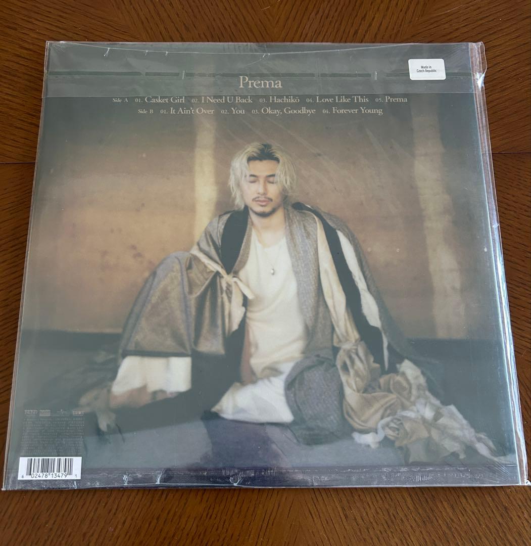 新品未開封 藤井風 prema レコード - メルカリ