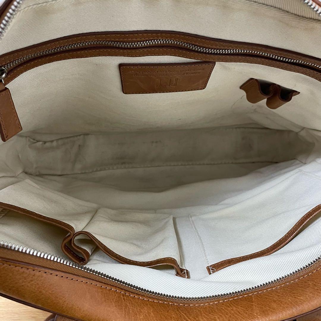 ダンヒル ビジネスバッグ ブリーフケース キャメル レザー L3J381T