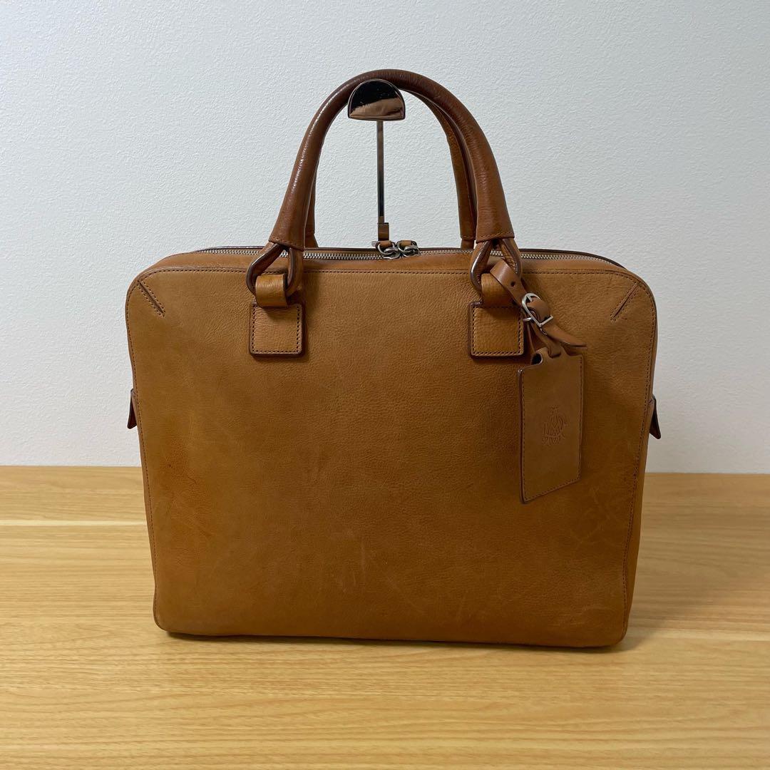 ダンヒル ビジネスバッグ ブリーフケース キャメル レザー L3J381T