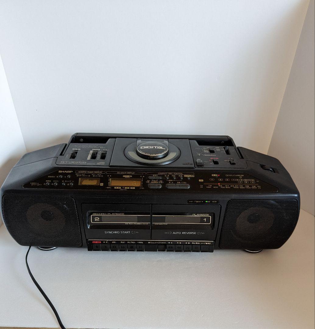 シャープラジカセ QT-34CD ジャンク品 - メルカリ