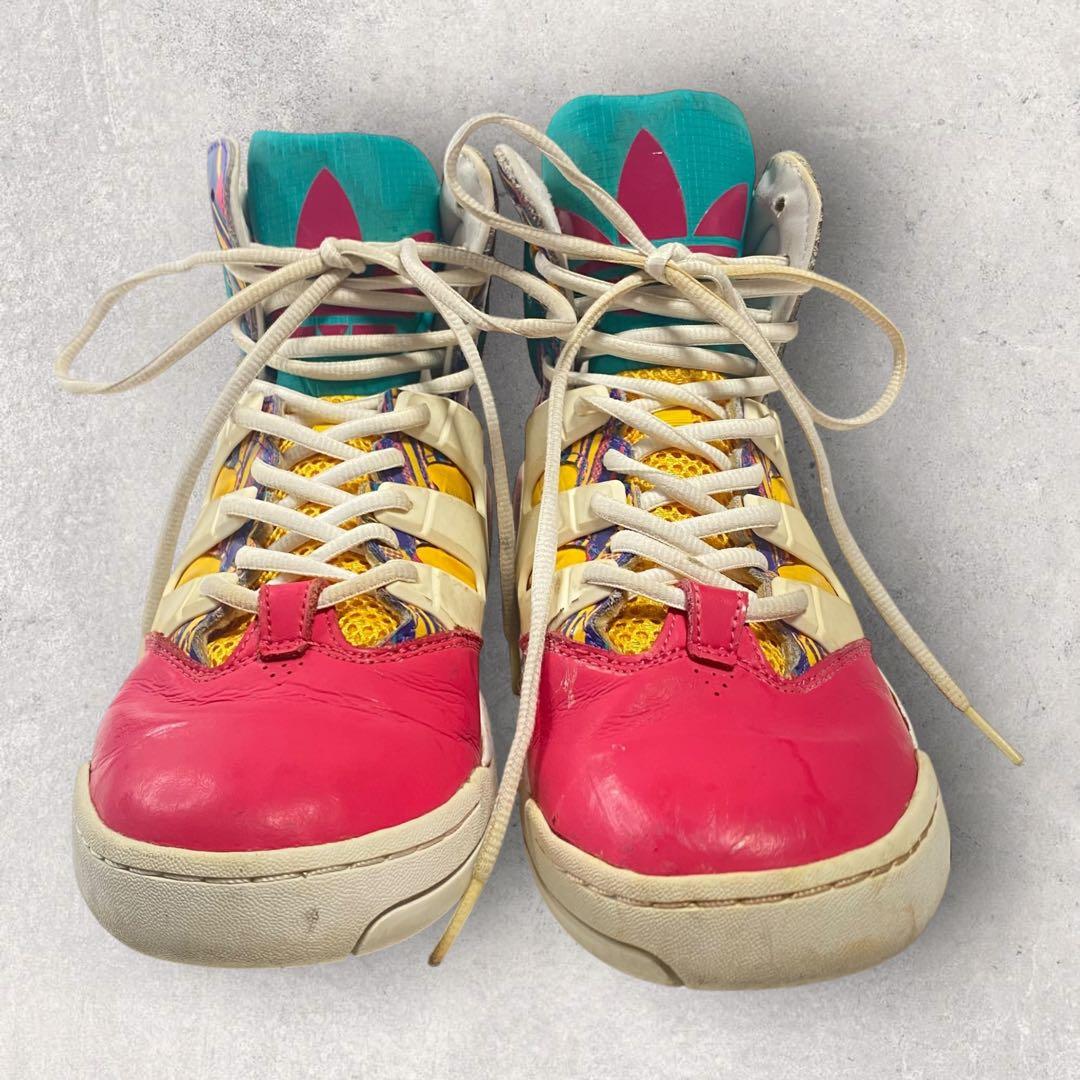 adidas originals カラフルハイカットスニーカー 25.0cm - メルカリ