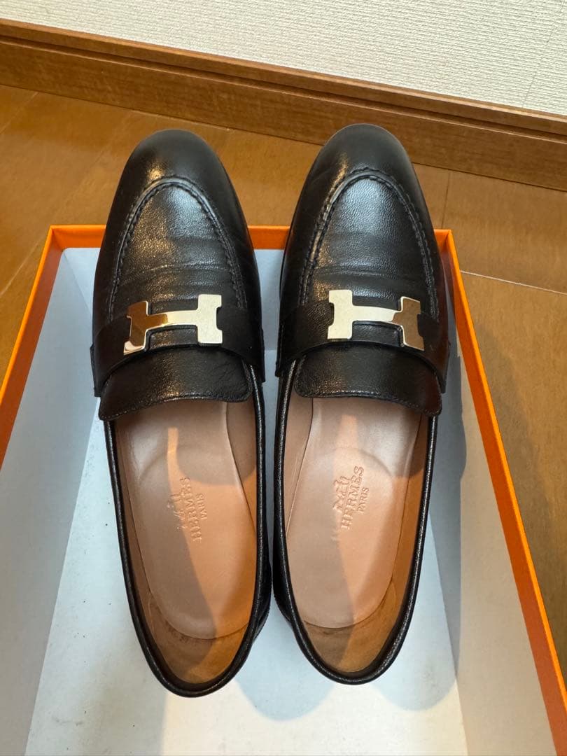 Ringo様専用♡HERMES モカシンパリ 35 美品 - メルカリ