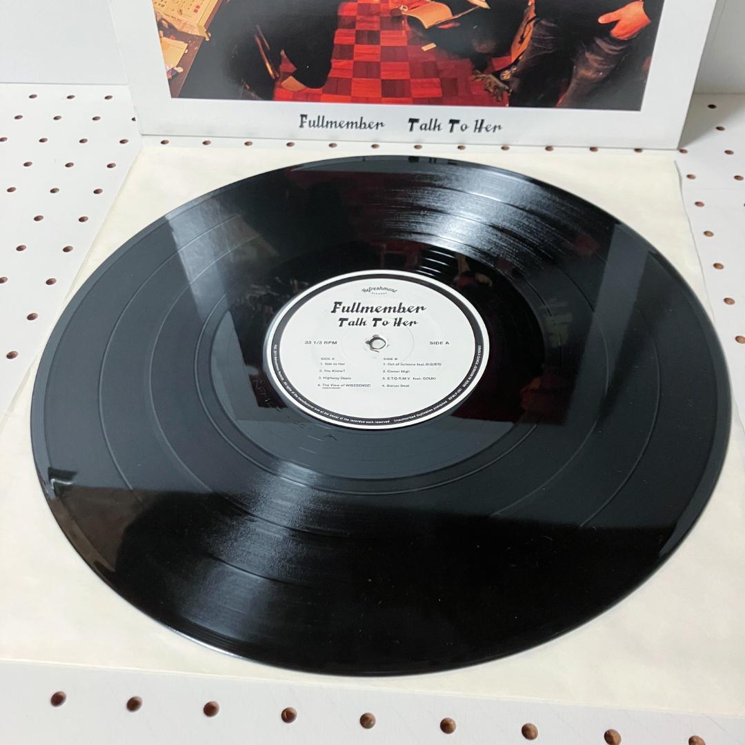 Fullmember 「Talk To Her」12インチ 2枚組