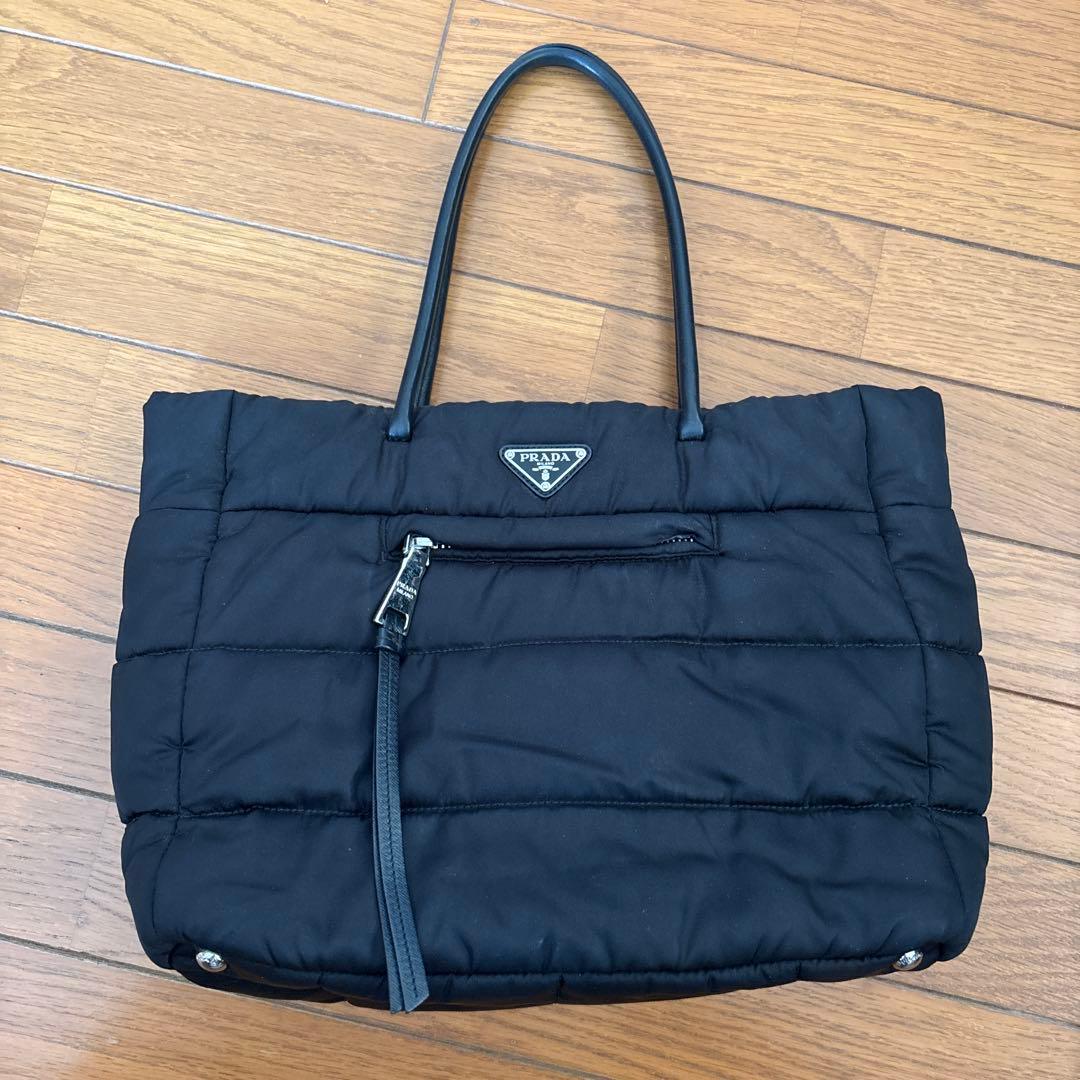 最終お値下げ　プラダ　テスートボンバー　トート　人気　黒 楽天市場】【バッグ】PRADA プラダ テスート ボンバー 2WAY