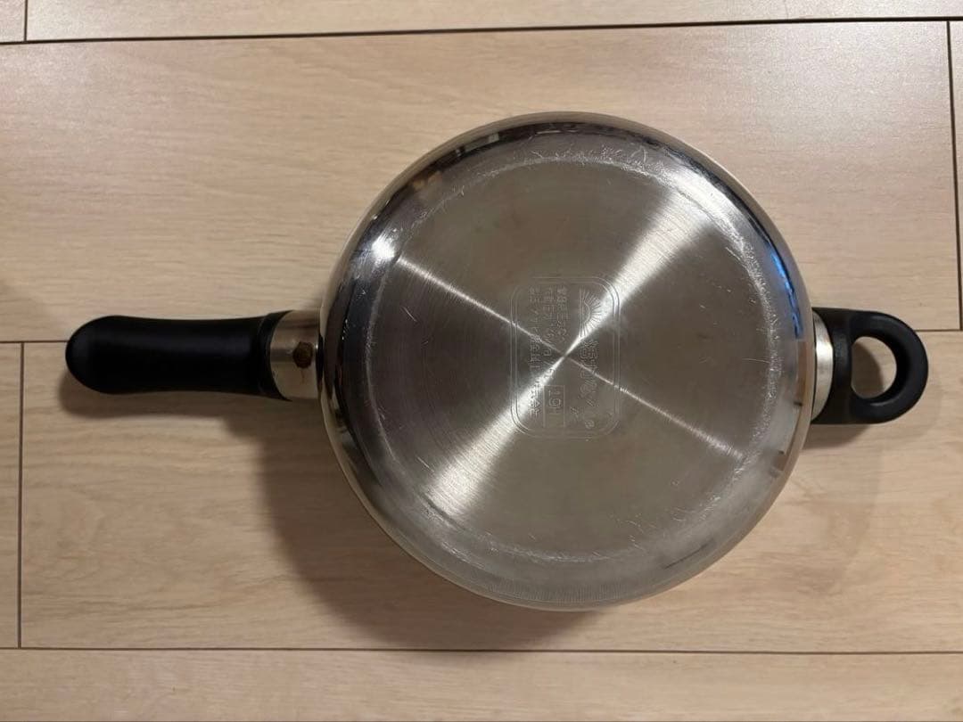 ゼロ活力なべ　2.5ℓ 圧力鍋 おもり赤白、掃除棒　レシピ本付き