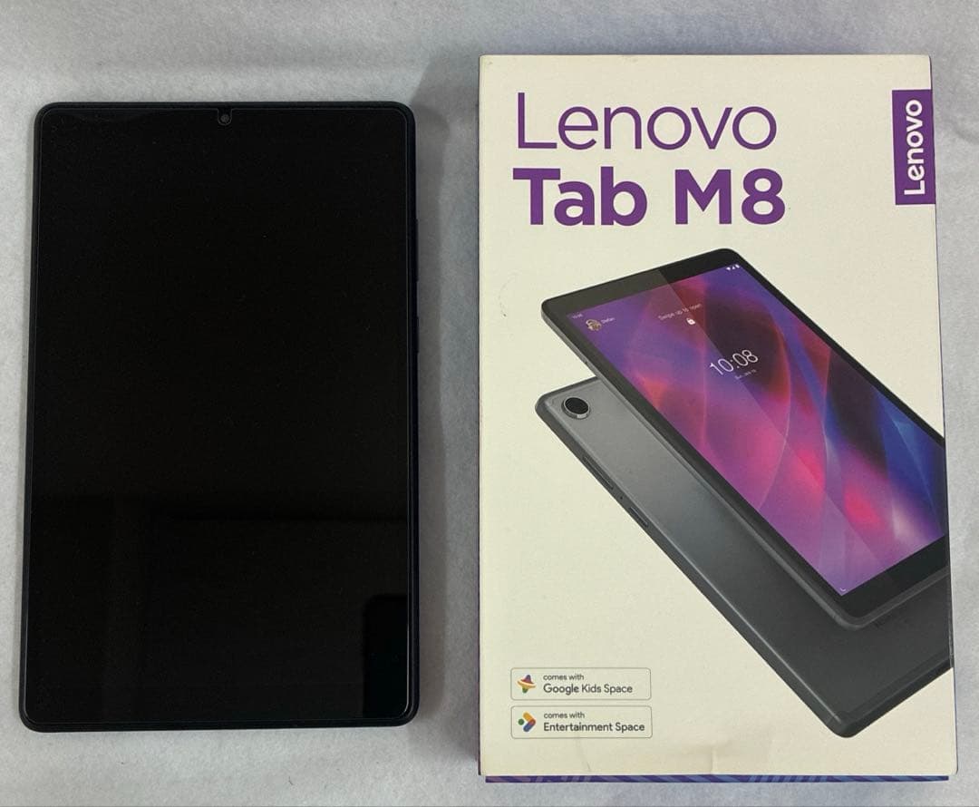 【美品】Lenovo Tab M8 タブレット &ケースカバー（オレンジ色）付 Lenovo Tab M8 ケース EVA 耐衝撃 M8(HD) タブ エムエイト 8インチ