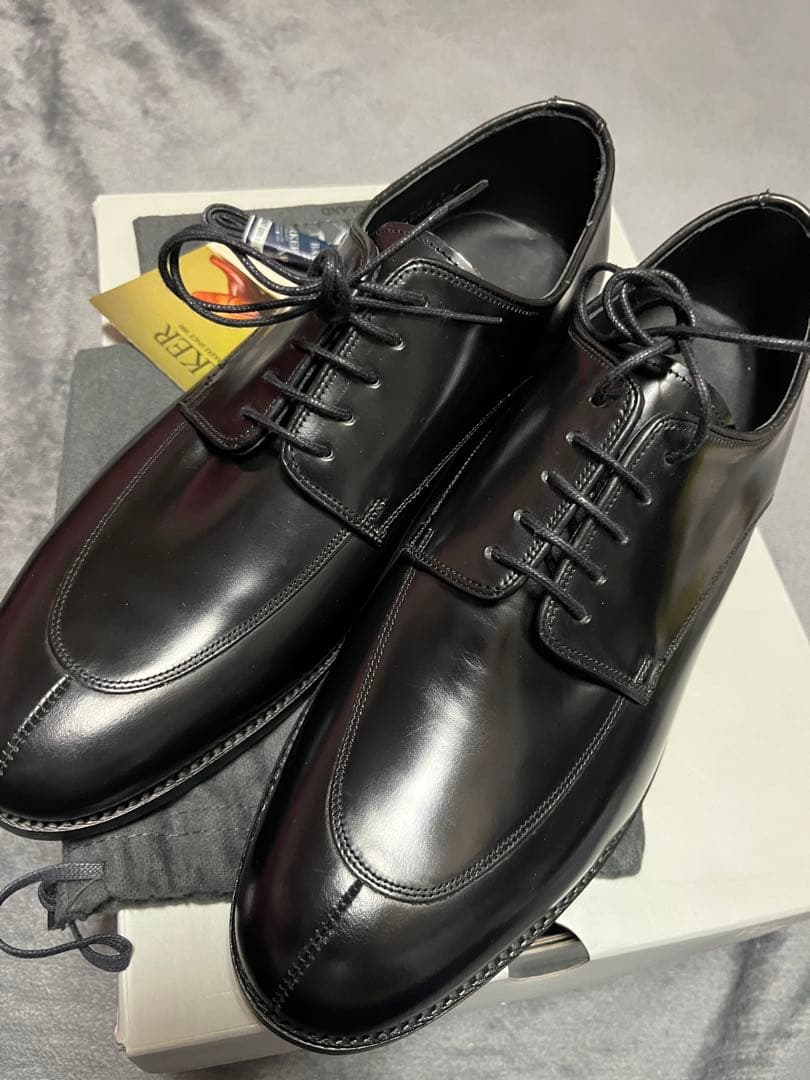 使用なし」Barker Uチップ 黒 UK7 F - メルカリ