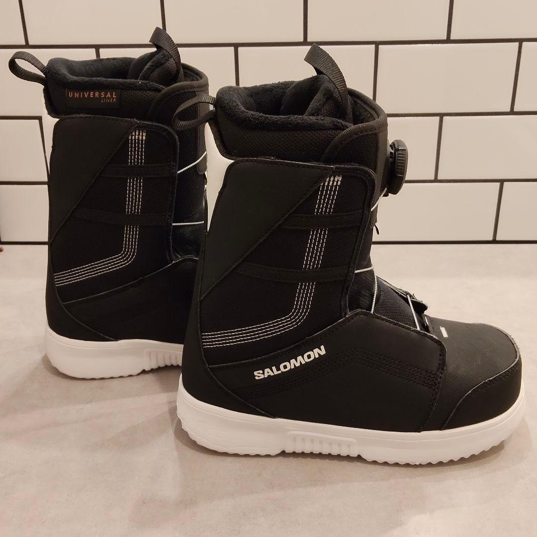 SALOMON 23.5〜24.0cm キッズ ジュニア スノーボード ブーツ