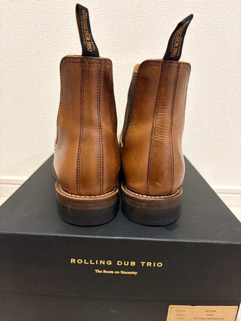 美品 ローリングダブトリオ スタン クロムエクセル ナチュラル