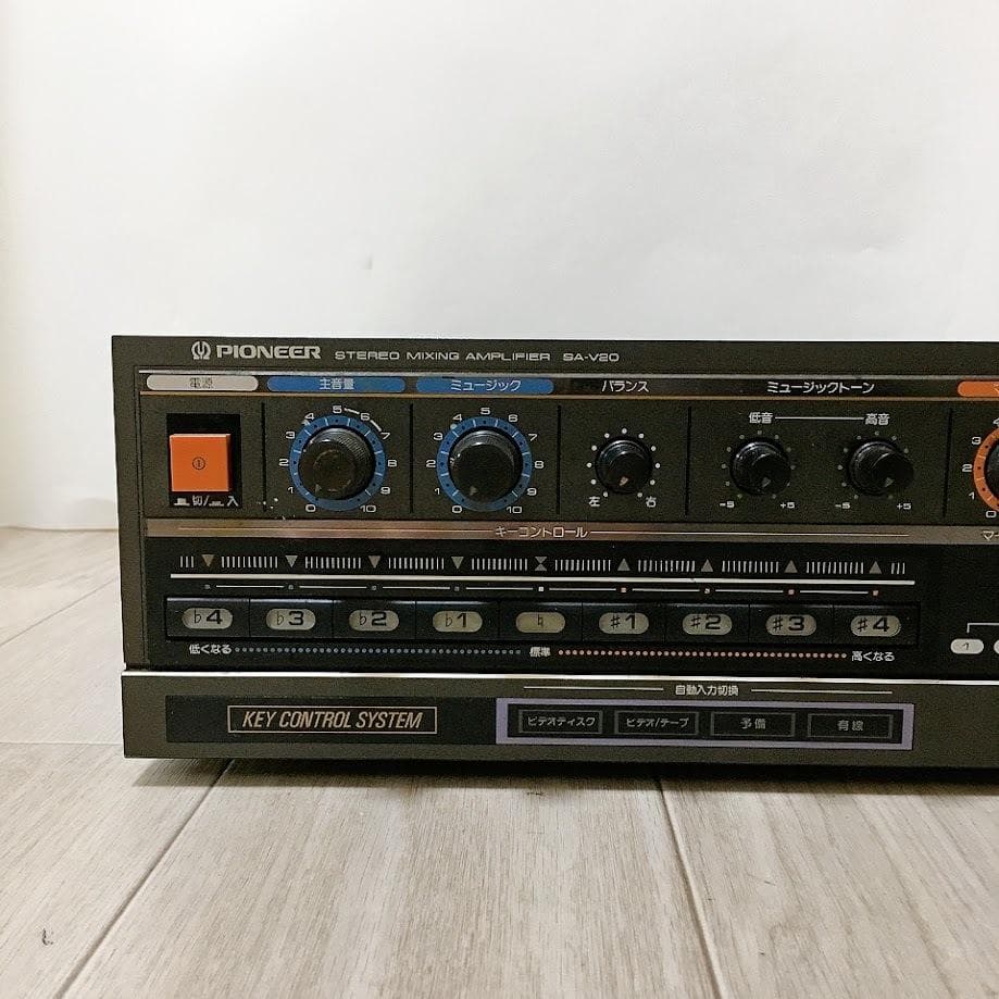 PIONEER SA-V20アンプSTEREO MIXING AMPLIFIER - メルカリ