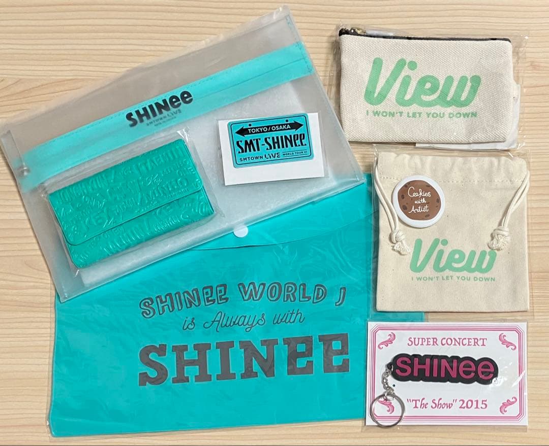 SHINee WORLD J 日本FC特典 他グッズ7点セットまとめ シャイニー