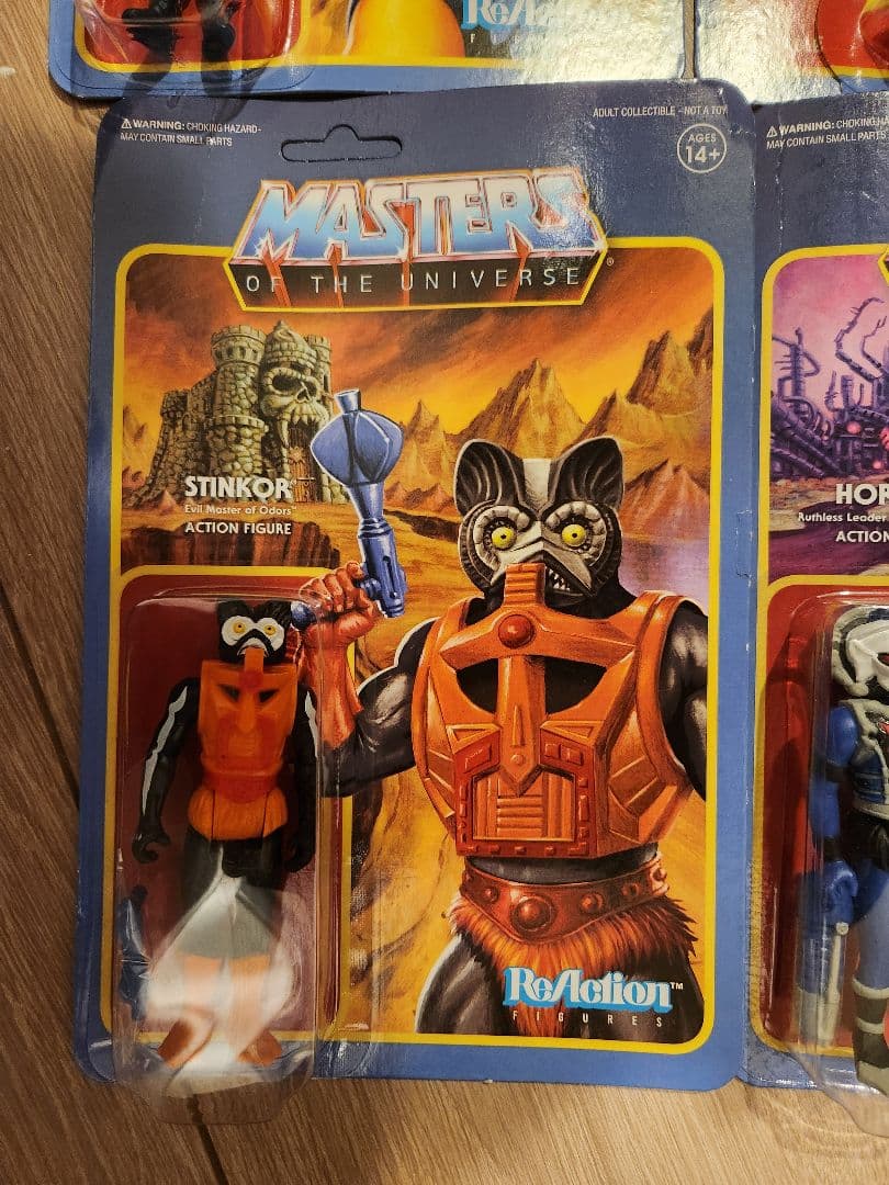 Super 7 Motuフィギュア マスターズ・オブ・ザ・ユニバース 6個セット