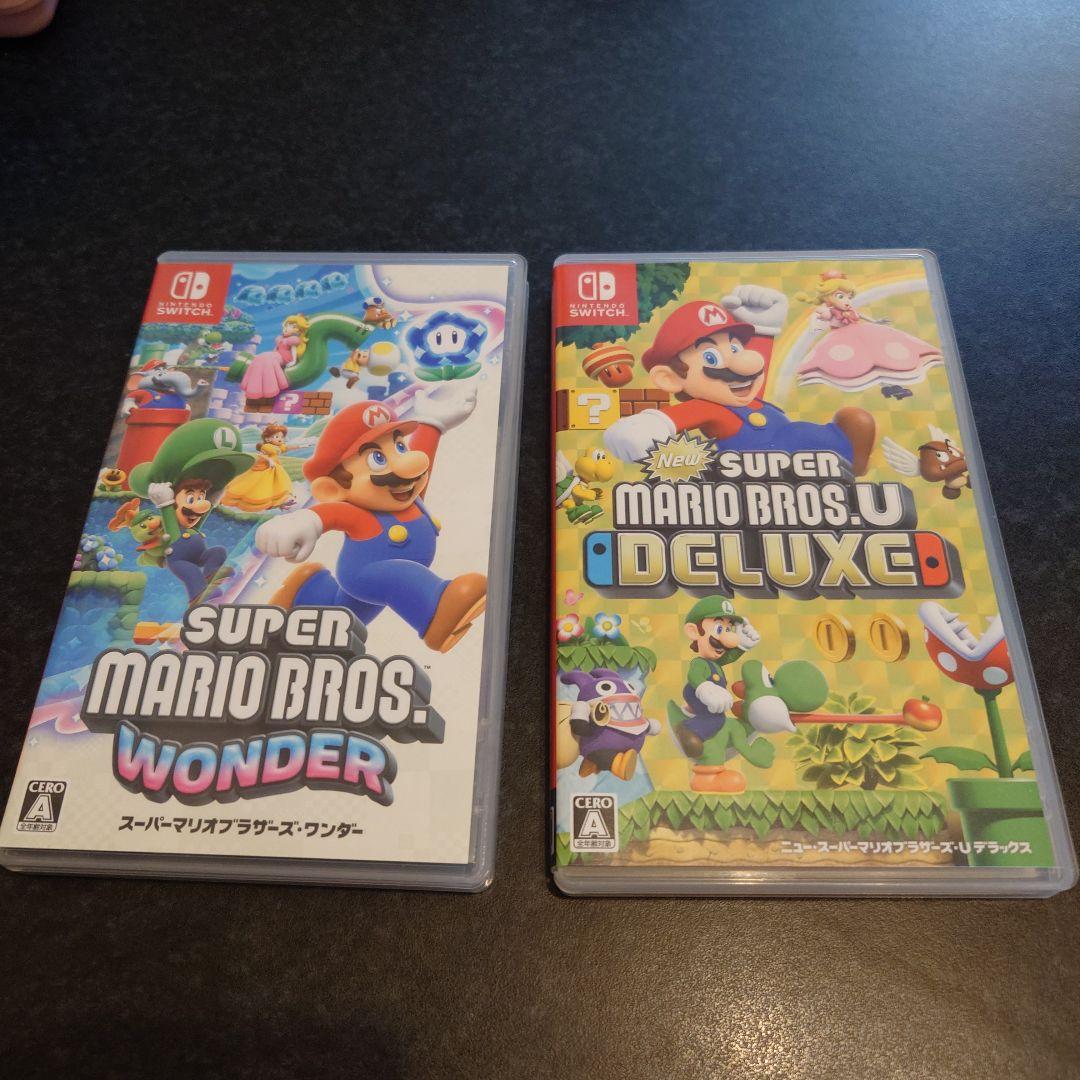 スーパーマリオブラザーズワンダー & ニュースーパーマリオブラザーズUデラックス スーパーマリオブラザーズワンダー 任天堂スイッチ | eBay