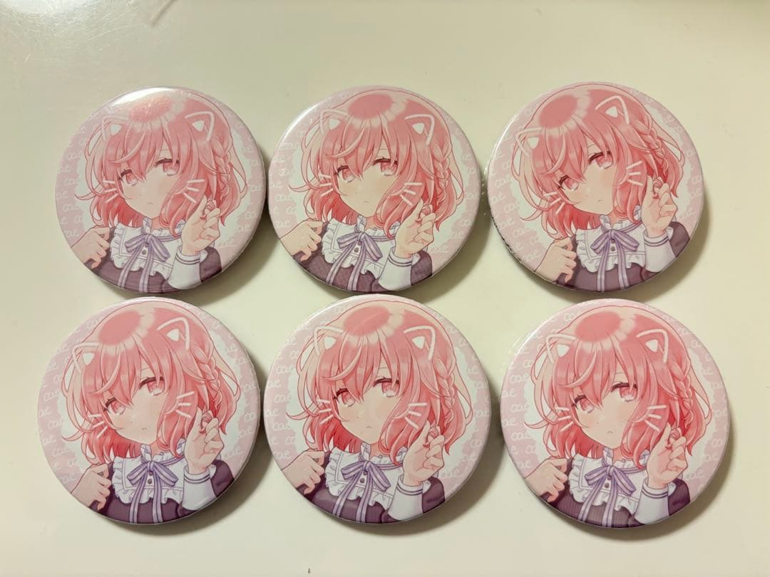 nqrse xyz 2019 猫耳 なるせ 缶バッジ