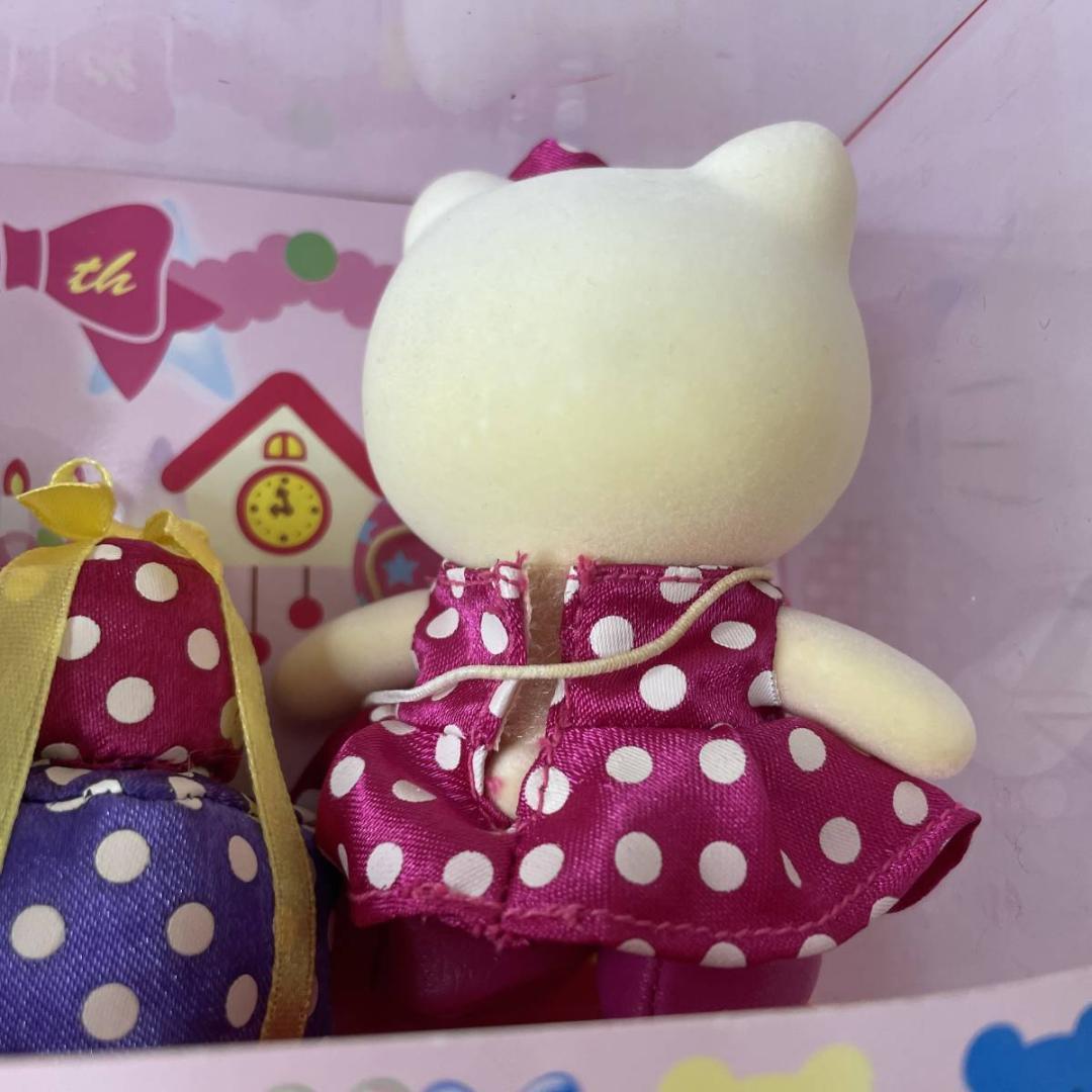 希少 ハローキティ&ミミィ 28周年限定 28th フロッキー フィギュア