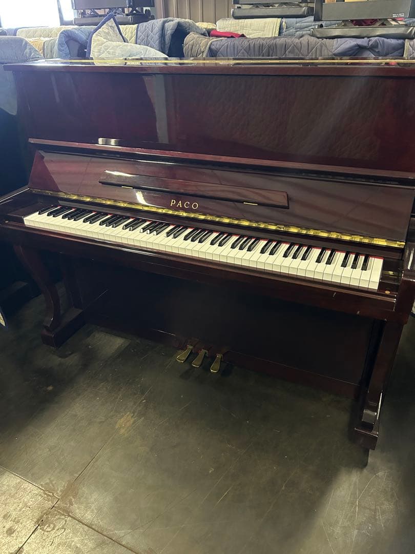 超価格、PACOパコピアノ、PU120MS、Wハンマーメッキピン仕様、1台限り！ 超価格、PACOパコピアノ、PU120MS、Wハンマーメッキピン仕様、1台限り！