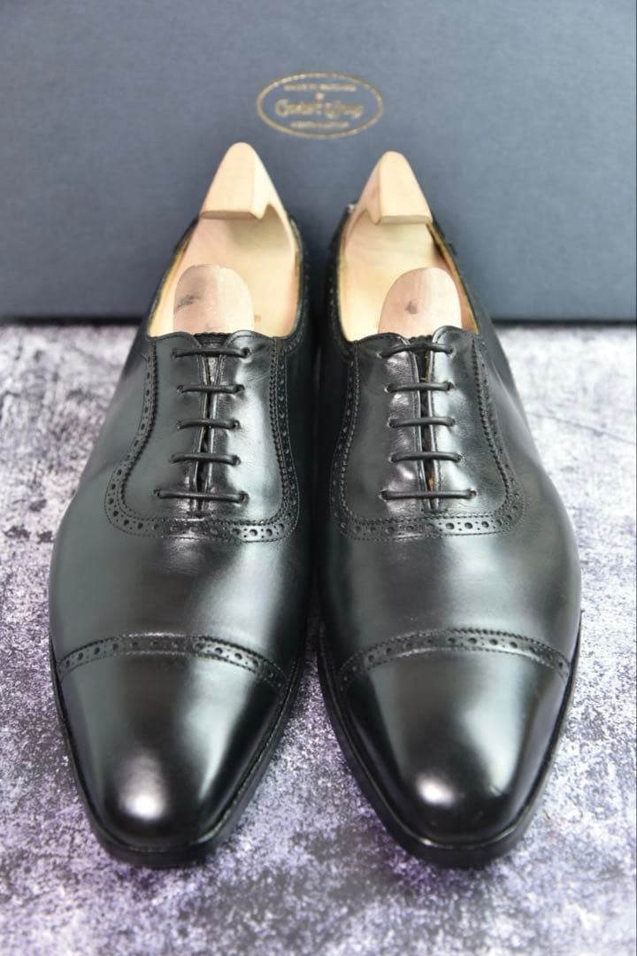 クロケット&ジョーンズ　ウエストボーン　6.5E　ブラック　348ラスト