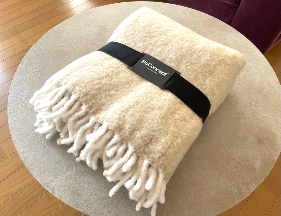 ［BoConcept］Keep Me Warm ブランケット/クリーム 1481653_PNG-Web 72dpi.png