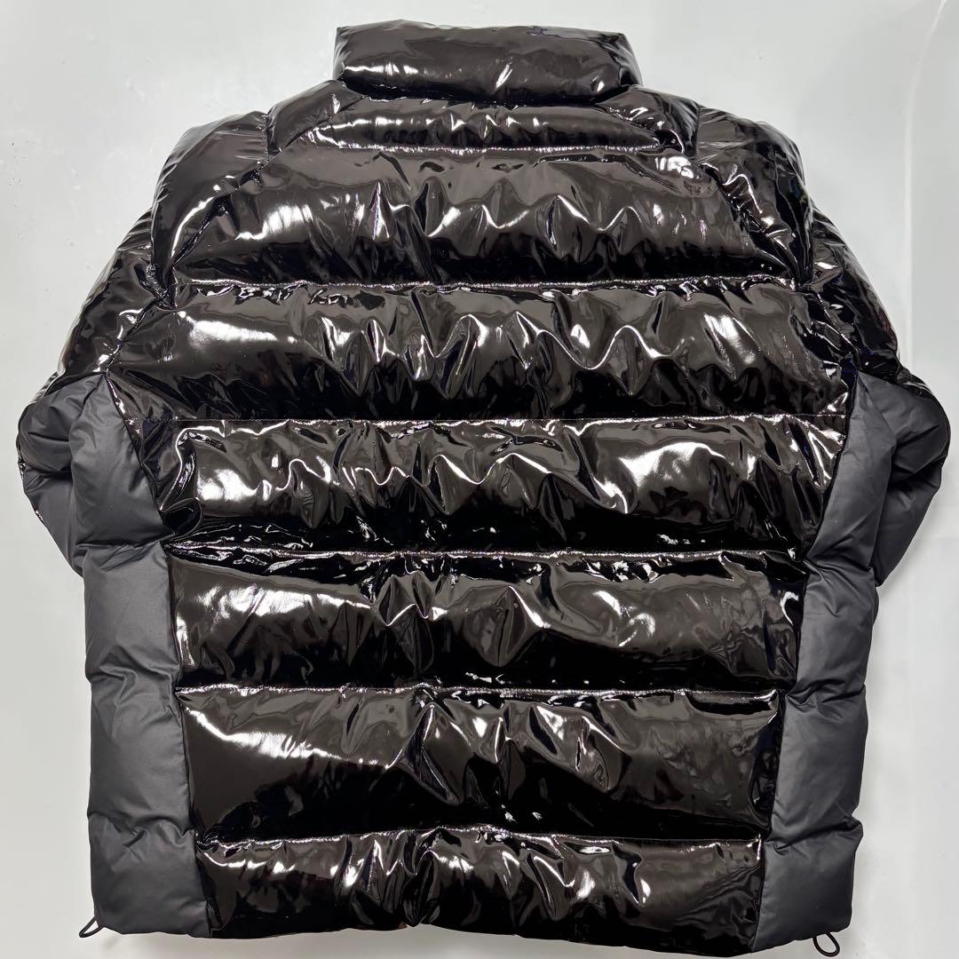 NIKE ダウンジャケット S エナメル テカテカ yvng patra - メルカリ