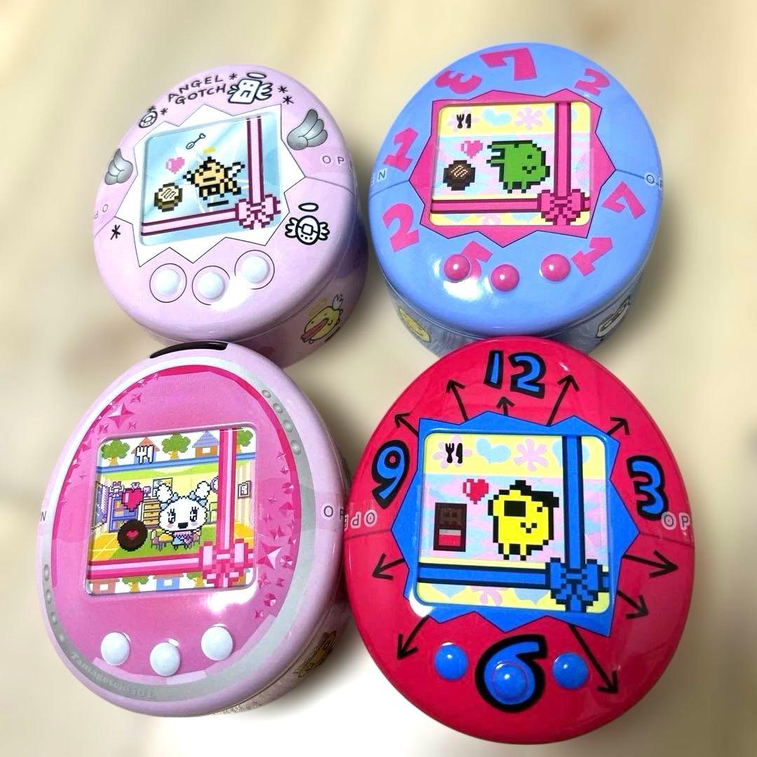 たまごっちチョコ缶 4種セット 新品未開封 たまごっち チョコ