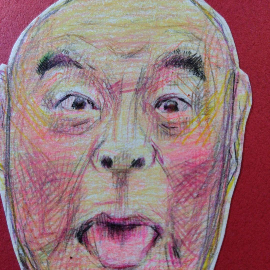 【ザビちゃん】【原画肉筆】あっかんべー