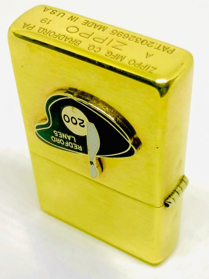 ロカビリー50sスタイル♠︎キドニー ♠︎ エナメル七宝♠︎真鍮／金色