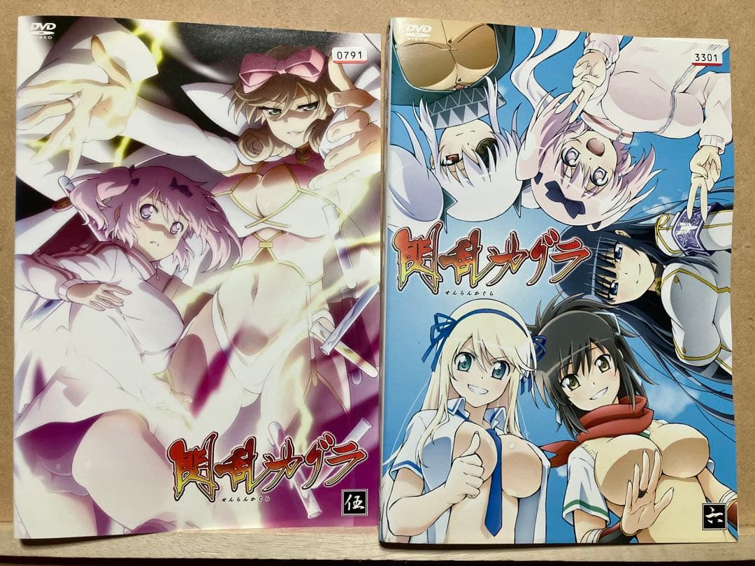 閃乱カグラ　全6巻　閃乱カグラ東京妖魔篇　全6巻　DVDレンタル版