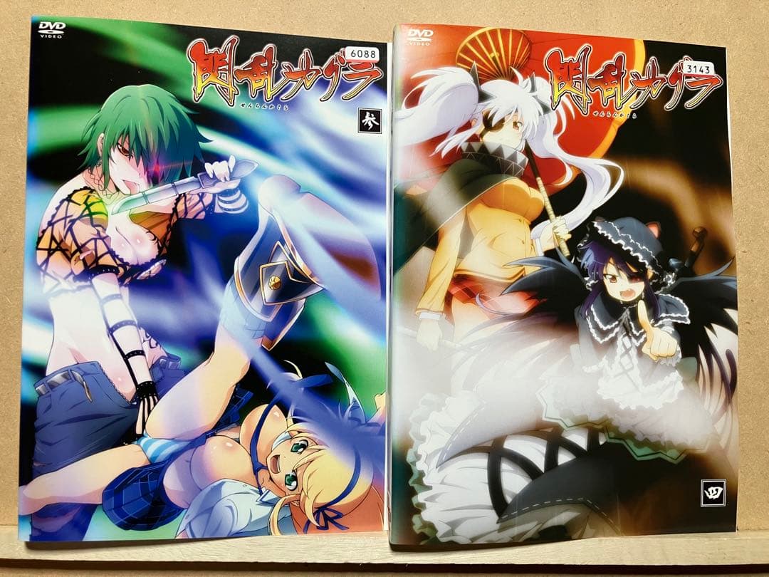 閃乱カグラ　全6巻　閃乱カグラ東京妖魔篇　全6巻　DVDレンタル版