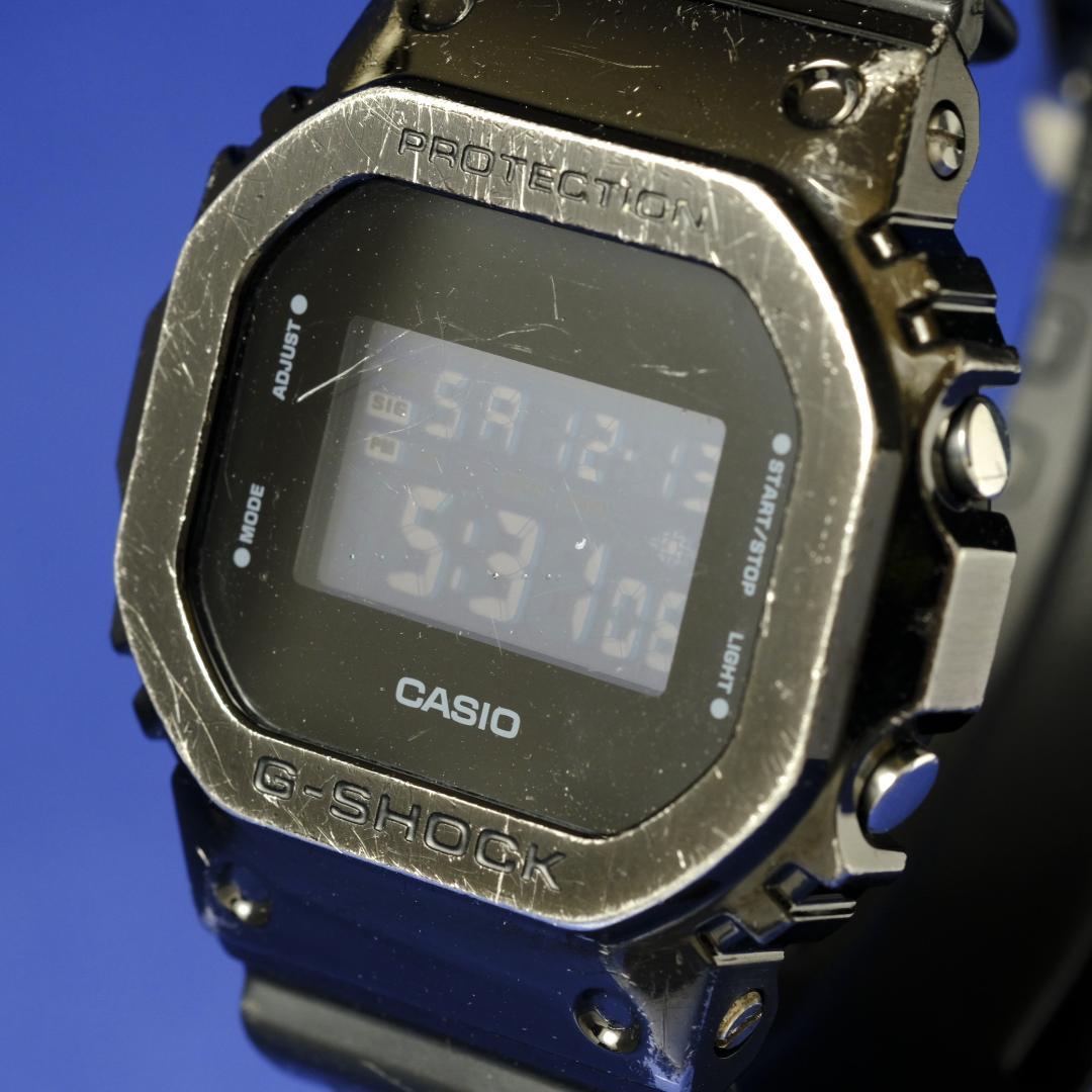 中古】G-SHOCK GM-5600B ブラック／電池新品／傷多い(133) - メルカリ
