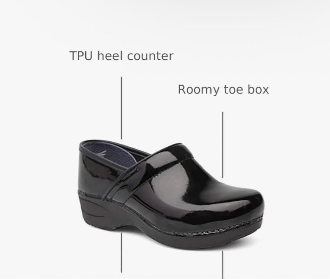 ダンスコ 36 ブラックサボサンダル TPUヒールカウンター - メルカリ