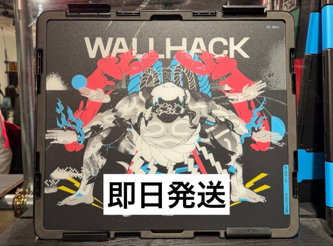 150枚限定 WALLHACK ガラスマウスパッド WOK22 コラボ - メルカリ