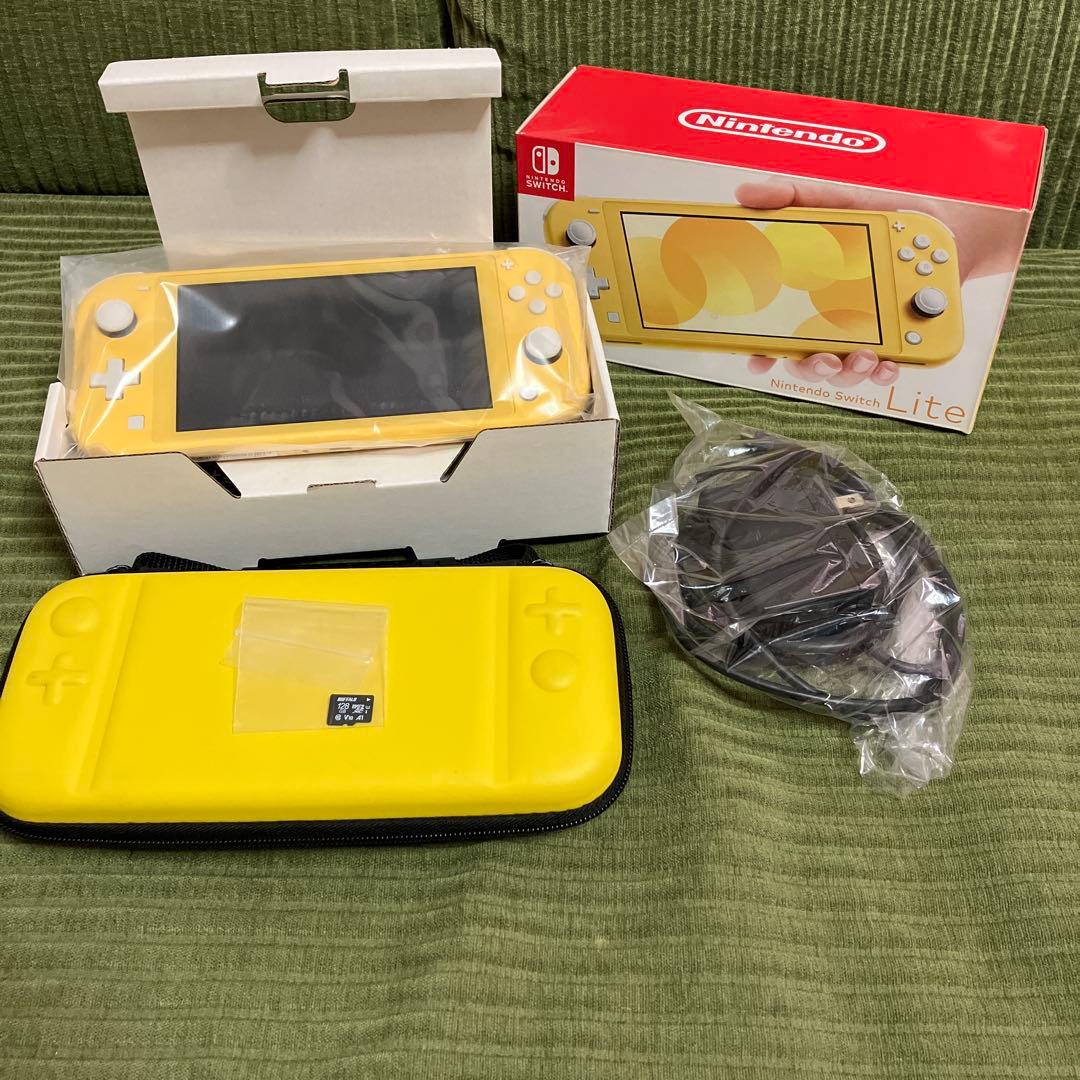 ニンテンドー スイッチライト イエロー 充電器 ケース マイクロsd 外箱 付き Amazon | Switch Lite ケース スイッチライト キャリングケース ハード