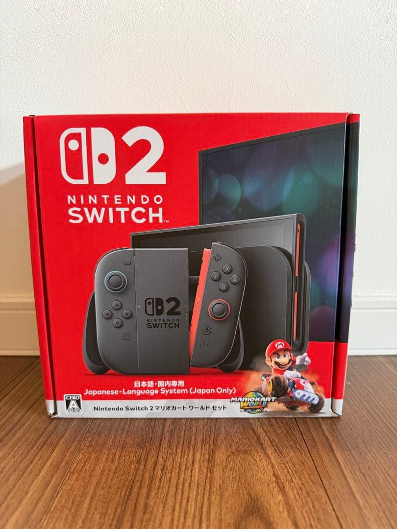 Nintendo Switch 2 マリオカート同梱版 新品未開封 Nintendo Switch 「訳あり品-外装箱傷あり」新品 2 マリオカート