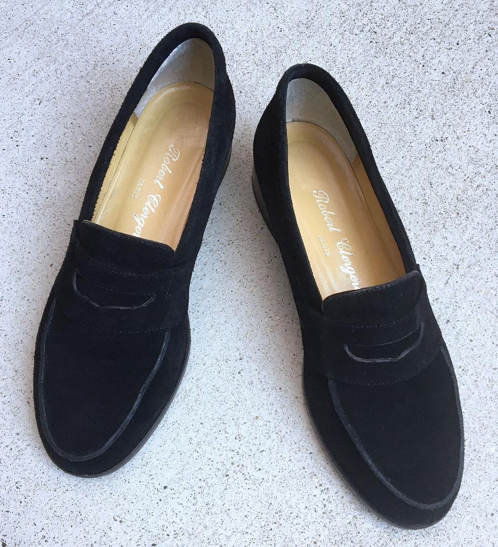 ☆美品☆ロベールクレジュリー❋スエードローファー - メルカリ