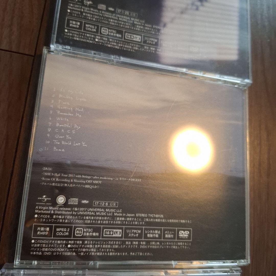 SHE'S 初回限定盤CD+DVD アルバム3枚まとめ売り - メルカリ