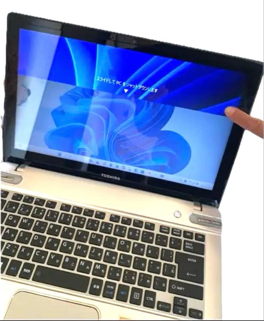 東芝タッチパネルi5/8GB SSD 240GB office2024ノートPC