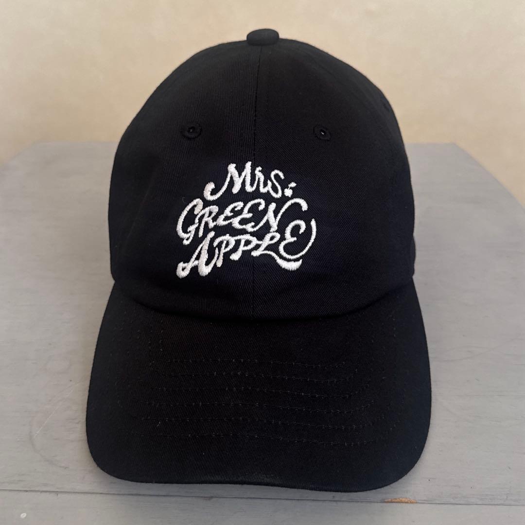 試着のみ】Mrs.GREEN APPLE ミセス 刺繍ロゴ入り帽子【希少】 - メルカリ