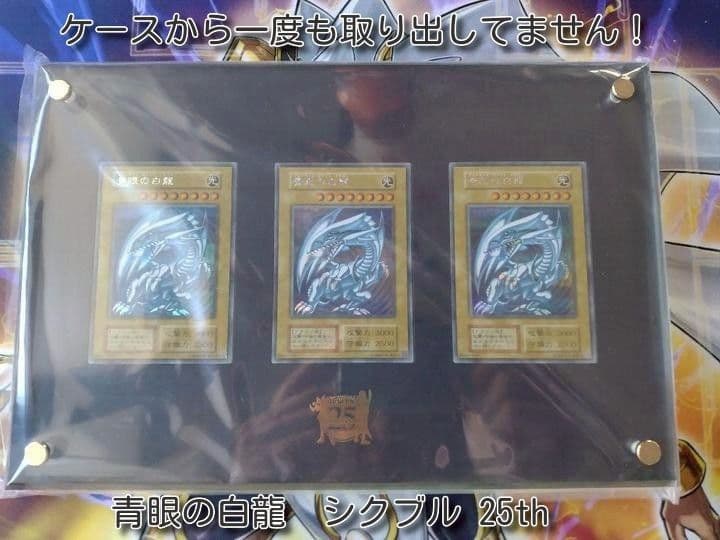 海馬セット 25th シクブル ディスプレイケース 青眼の白龍 ブルー
