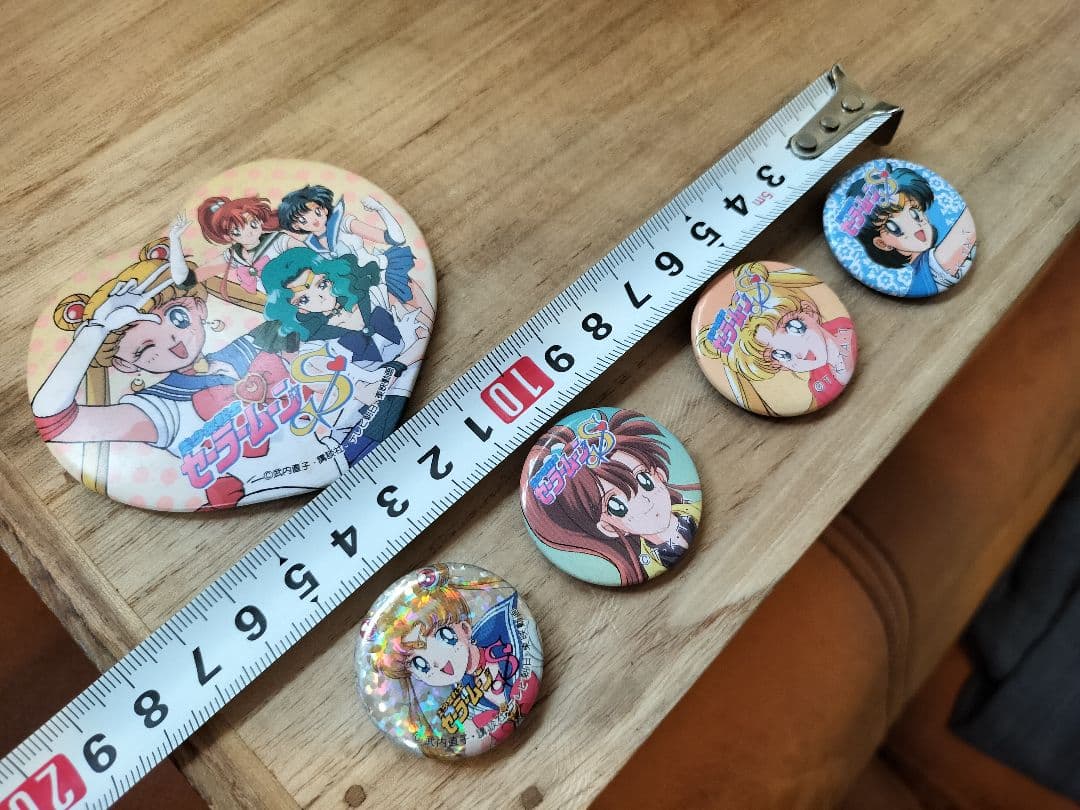 美少女戦士セーラームーンS☆希少レトロ缶バッチセット - メルカリ