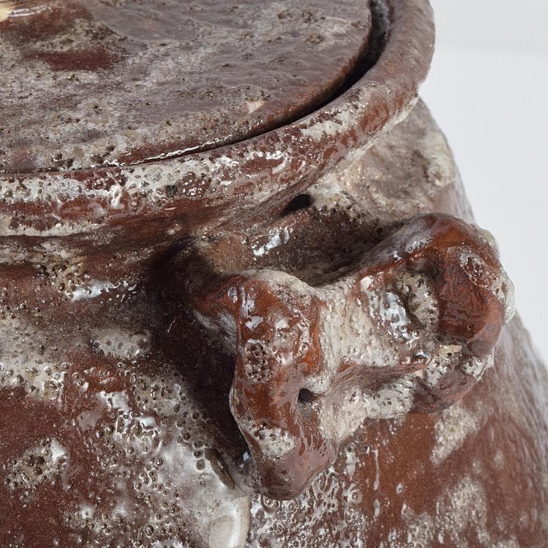 茶道具 加藤唐九郎（一ム斎）作 鼡志野算玉 水指 清水公照極め箱