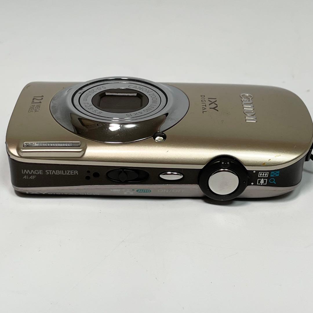 Canon IXY 510IS コンパクトデジタルカメラ シャンパンゴールド - メルカリ