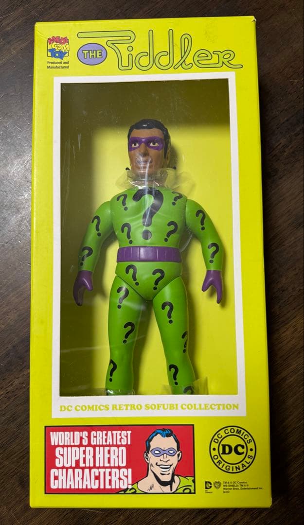 メディコムDC Comics レトロソフビコレクション　リドラー　バットマン Amazon.com: McFarlane Toys - DC Retro The Riddler (The New