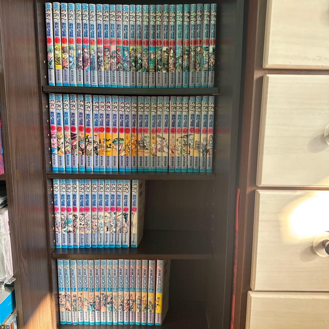 ジョジョの奇妙な冒険全巻＋ストーンオーシャン全巻 ジョジョの奇妙な冒険PART6ストーンオーシャン 全17巻完結(ジャンプ