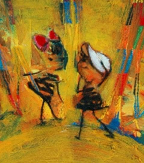 油絵 絵 絵画 インテリア F4-051120 可愛い女の子とひまわり - メルカリ