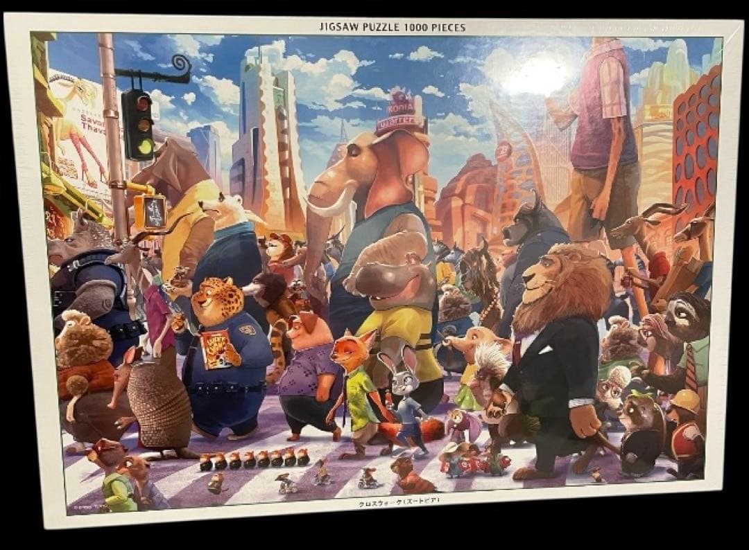 ディズニー ズートピア ジグソーパズル 1000ピース クロスウォーク