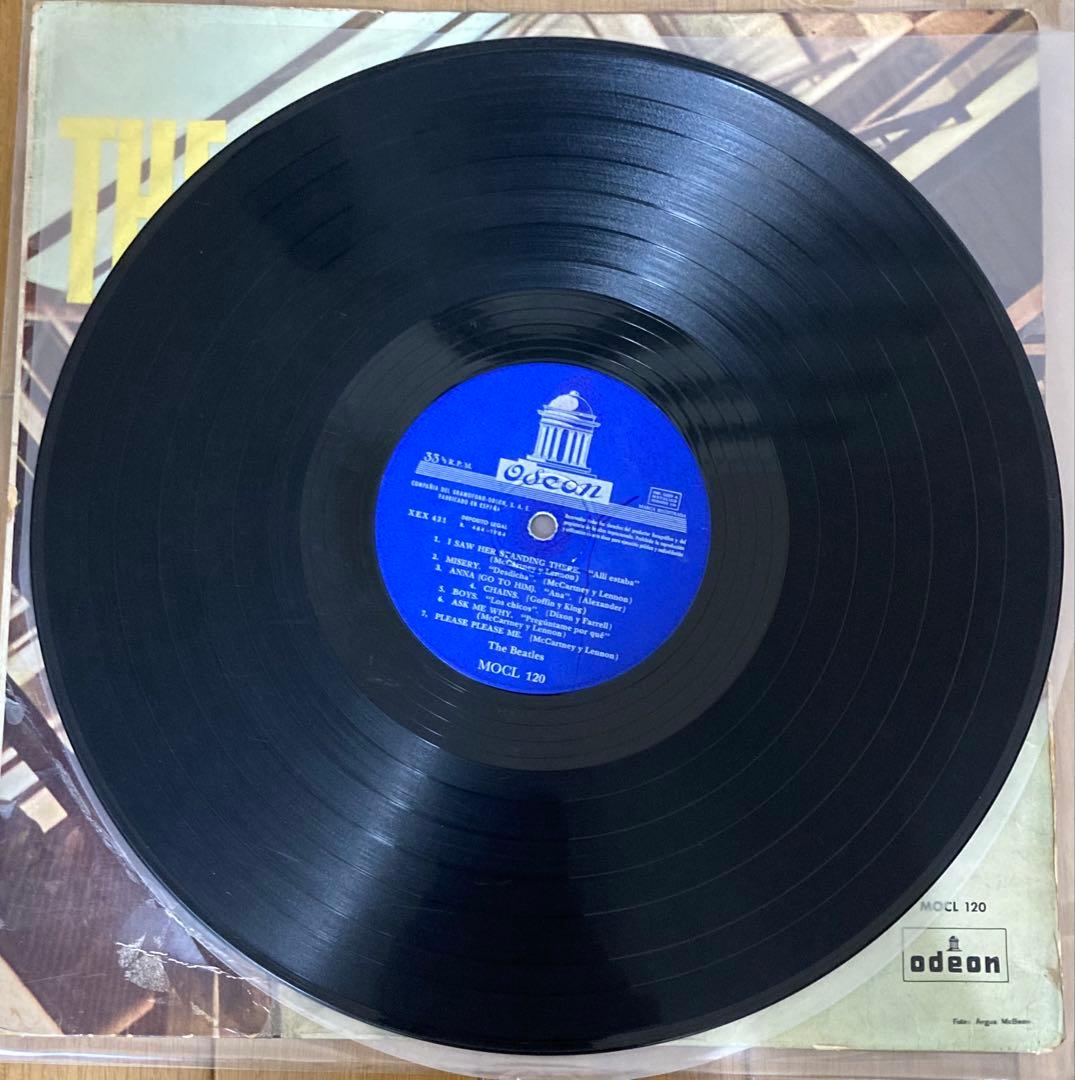稀少スペイン初回Please Please MeビートルズBeatlesレコード - メルカリ